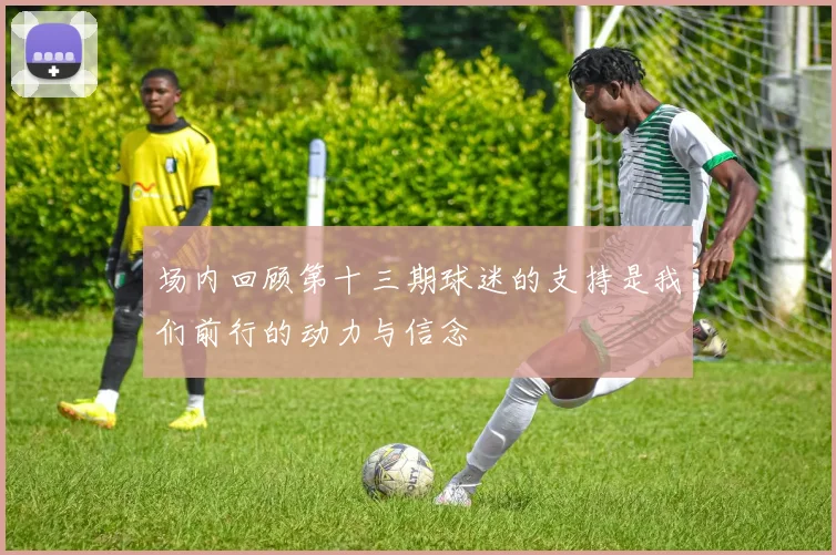 场内回顾第十三期球迷的支持是我们前行的动力与信念